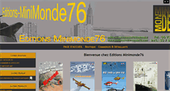 Desktop Screenshot of editions-minimonde76.com